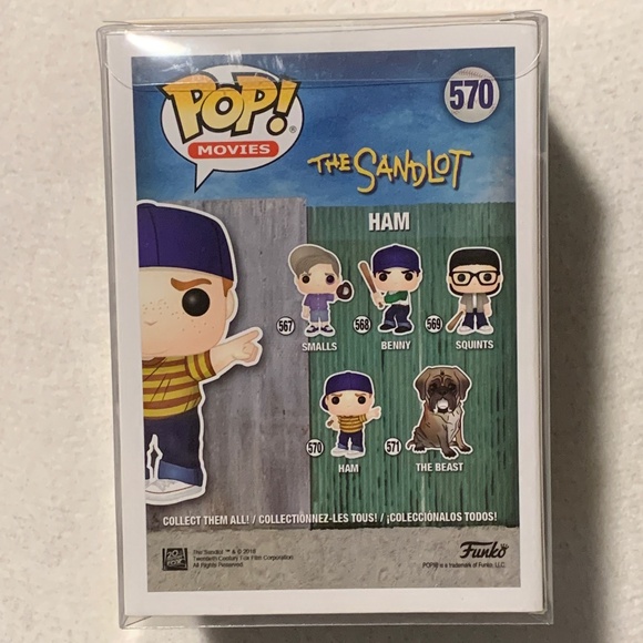 Ham the sandlot Funko pop (NWT) - Picture 2 of 6